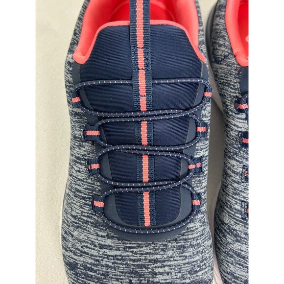 Athletic Works Women’s Bungee Slip On Sneaker in Navy - Sz 8 - Picture 3 of 7